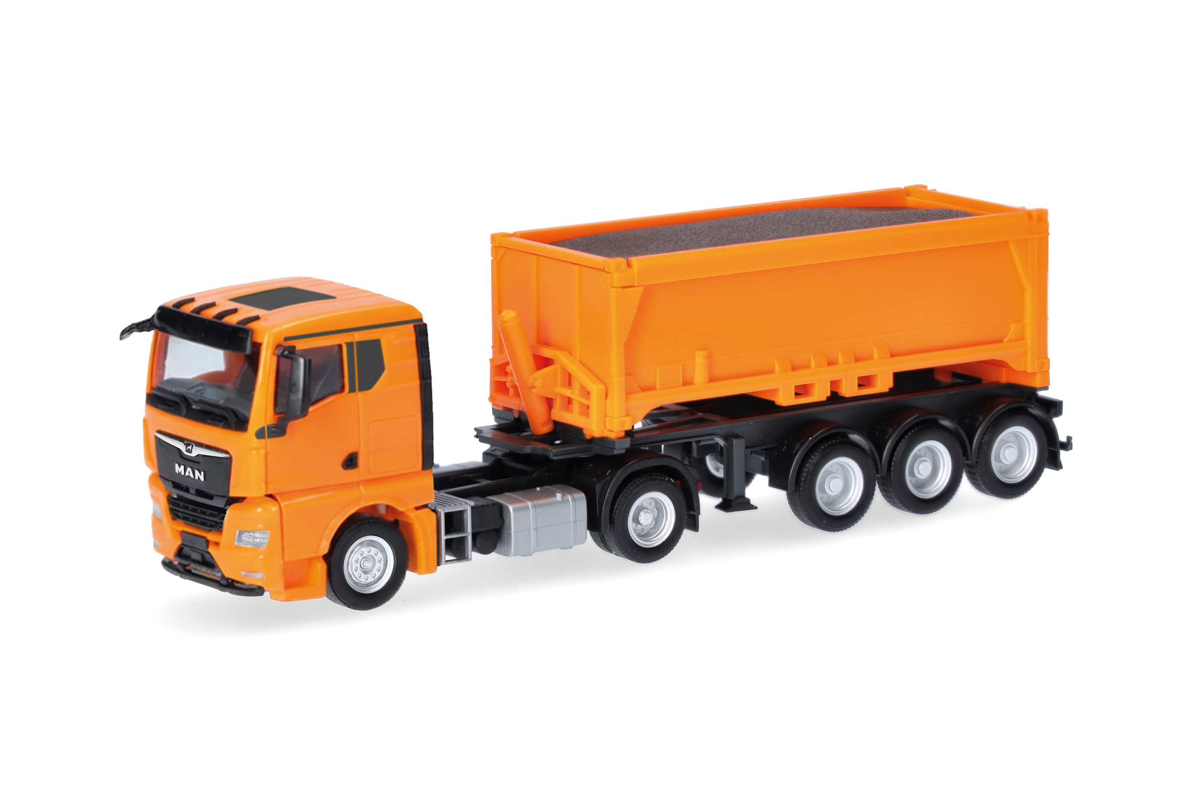 Herpa 321310 MAN TGX GN Abraummulden-Sz