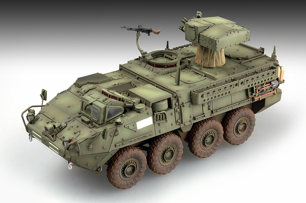Trumpeter 07425 M1134 Stryker Anti- Tank Guided Missile ATGM 1:72