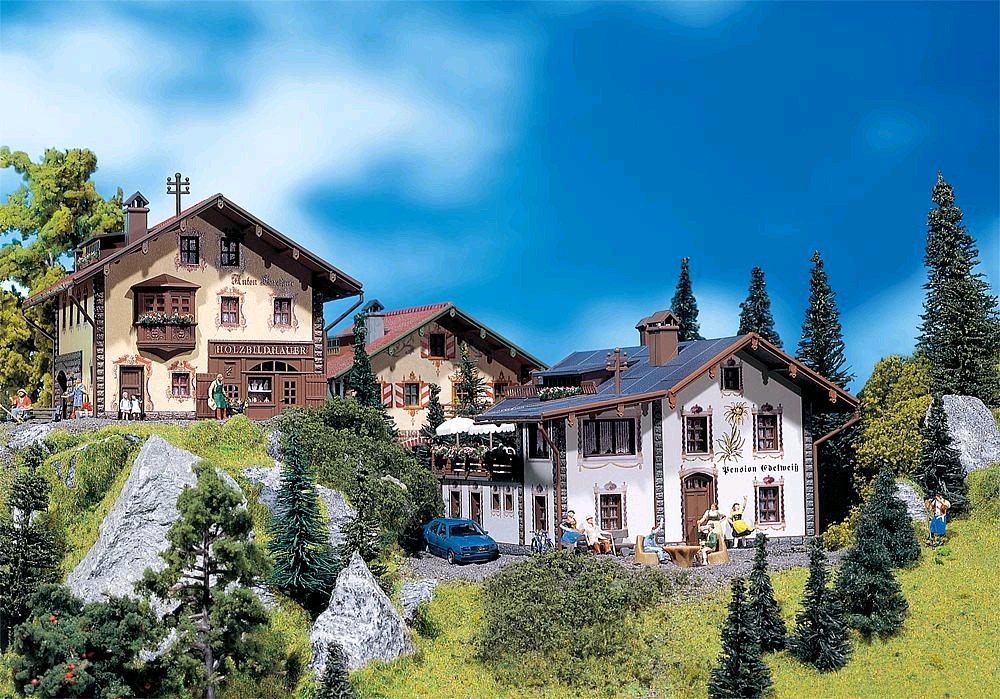 Faller 130282 Pension Edelweiß 1:87 Spur H0 Bausatz Neu OVP