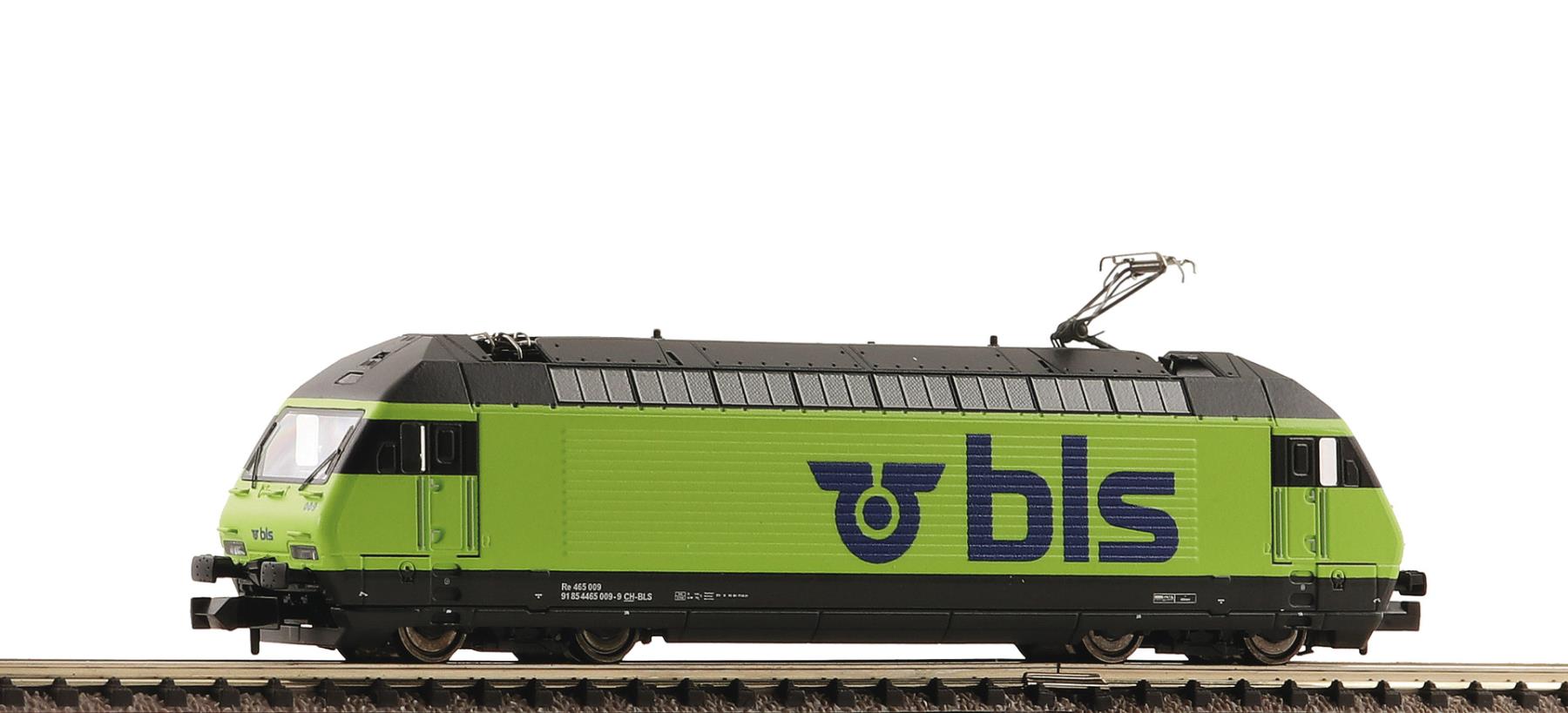 Fleischmann 7570013 Elektrolokomotive Re 465 009-9 BLS 1:160 Spur N DCC