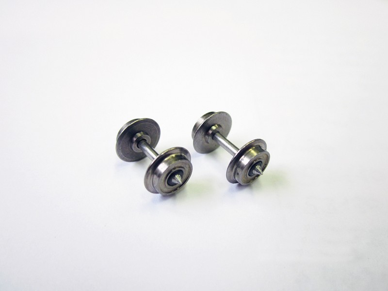 Piko 46230 Wagenradsatz, Metall (2 Stück)