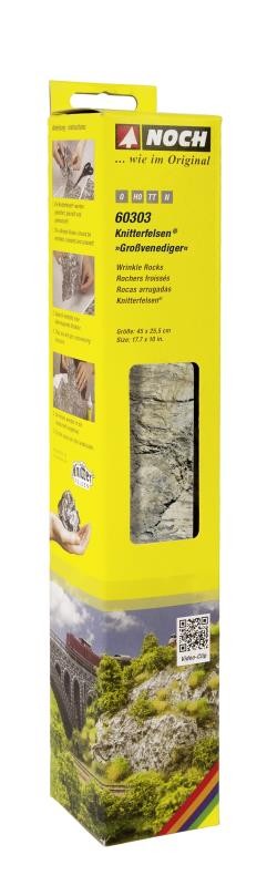 Noch 60303 Knitterfelsen® “Großvenediger” - 45 x 25,5 cm - Neu