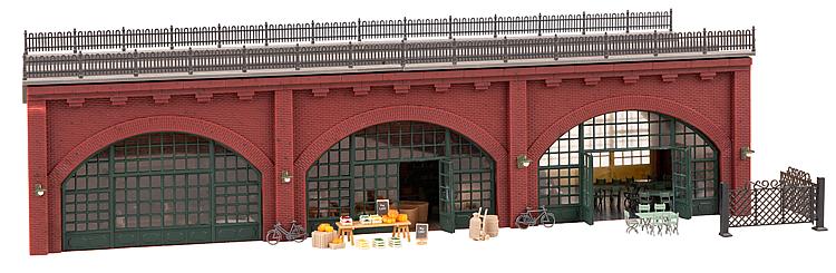 Faller 120571 Arkaden m. Geschäften/Inneneinricht. 1:87 Spur H0 Bausatz Ne