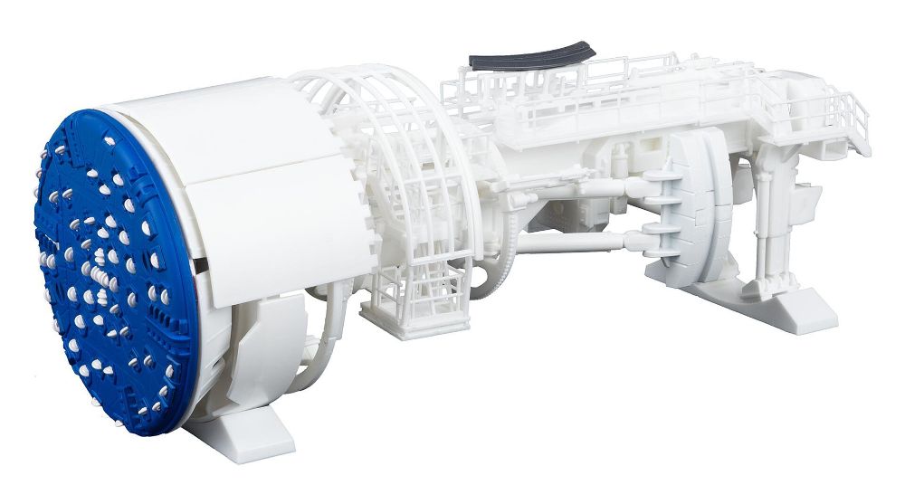Faller 130897 Tunnelbohrmaschine im Bau 1:87 Spur H0 Bausatz Neu