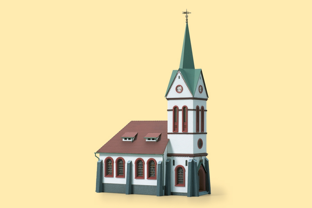 Auhagen 11370 Stadtkirche - Spur H0 - Bausatz - Neu - OVP