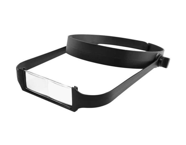 Modelcraft 492286 Kopfbandlupe mit 4 Linsen Neu OVP