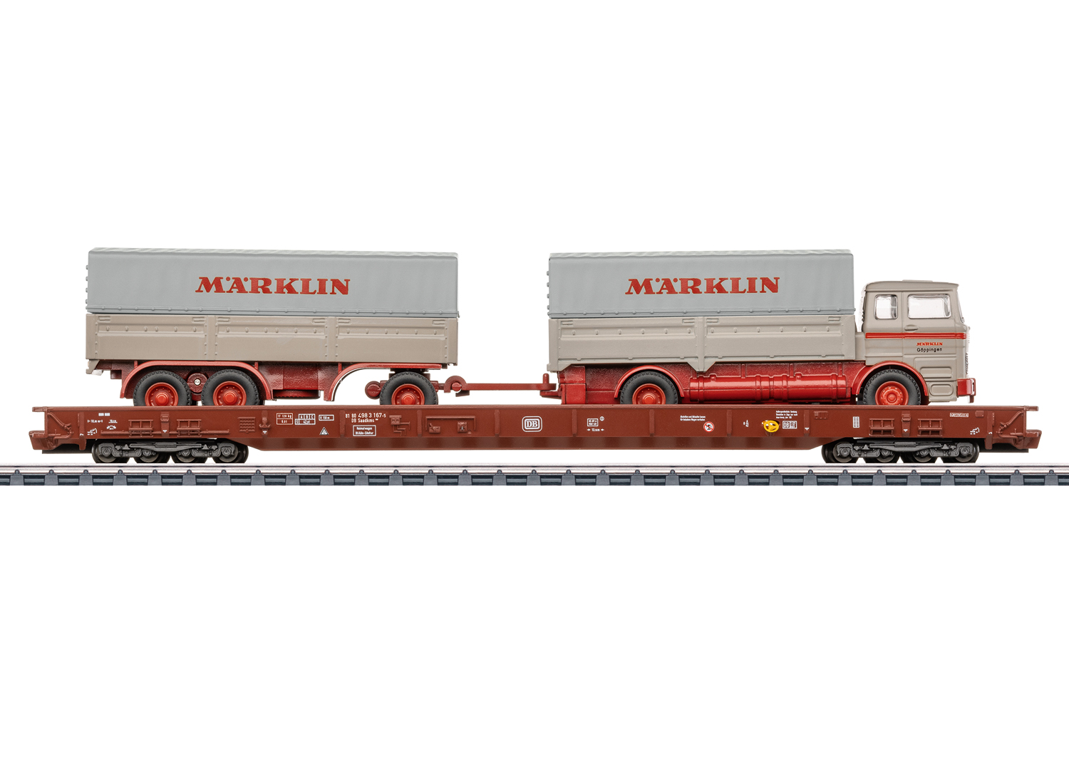Märklin 47412 RoLa m.Märklin-LKW DB