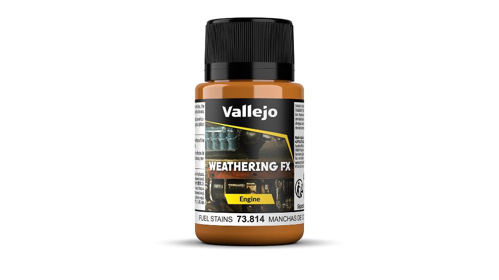 Vallejo 73814 Benzin-Flecken, 40 ml Weathering NEU
