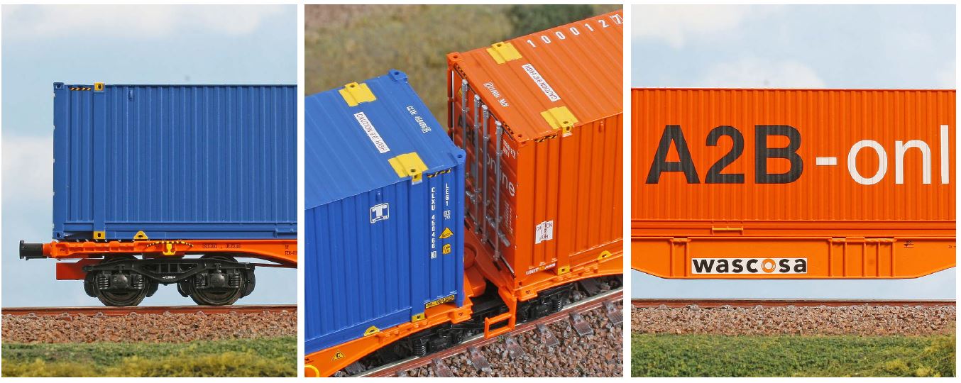 ACME 40385 Typ Sggrmms 90 Wascosa Wechselpritschen Spur H0