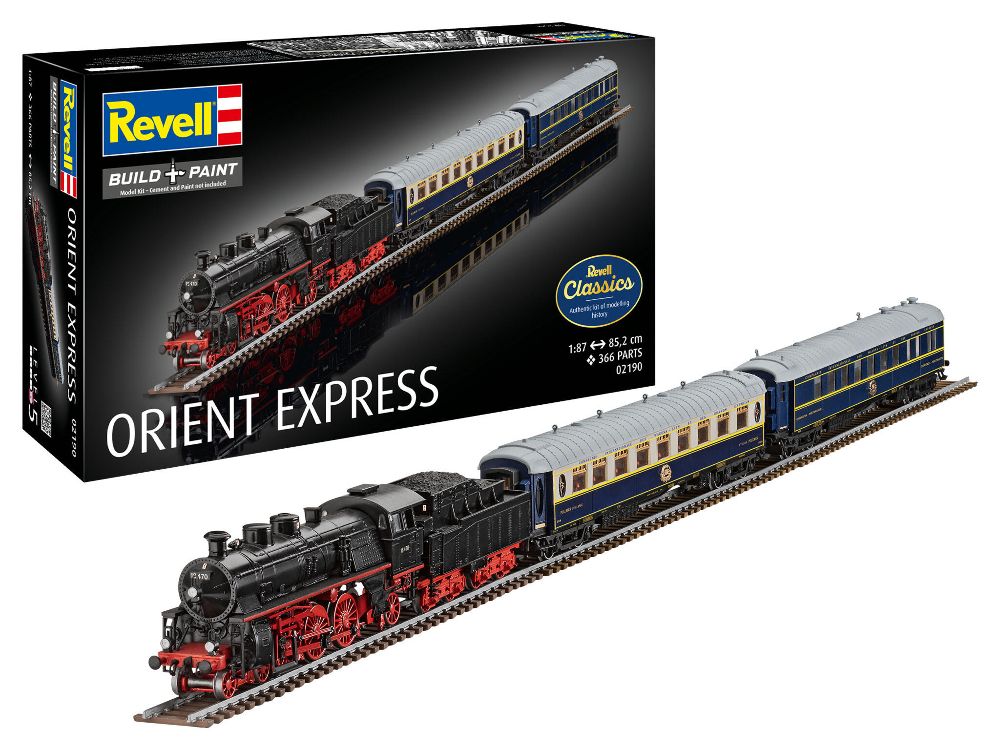 Revell 02190 Orient Express 1:87 Spur H0 Modellbausatz NEU OVP