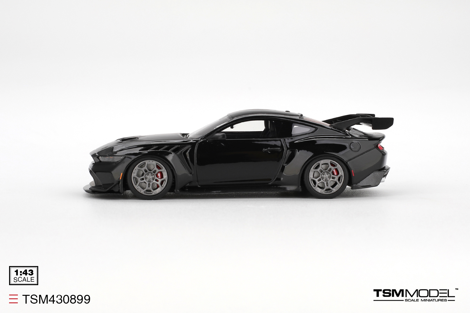 TSM TSM430899 1:43 FORD MUSTANG GTD SHADOW BLACK 2025
