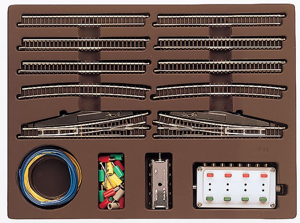 Märklin 8191 Erweiterungspackung E mit elektromagnetischen Weichen