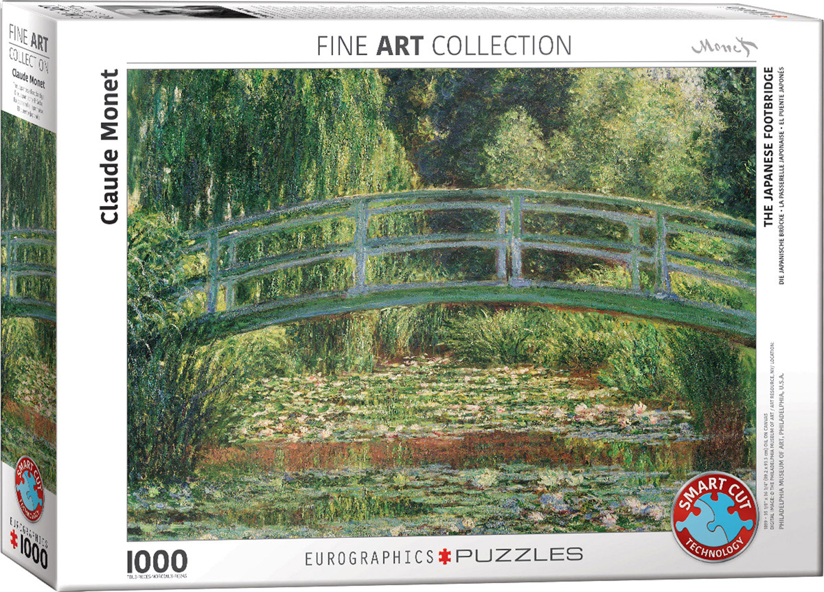 EUROGRAPHICS 6000-0827 Die japanische Fußgängerbrücke 1000 Teile Puzzle NEU