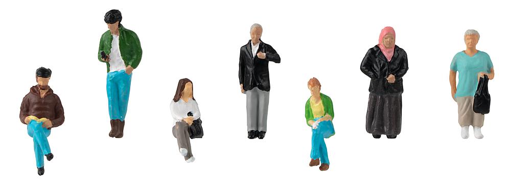 Faller 151635 Wartende Personen 1:87 Spur H0 Neu OVP Figuren