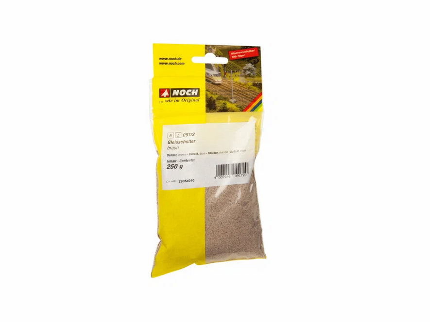 Noch 09172 Gleisschotter braun 250 g 1:160/1:220 Spur N/Z NEU