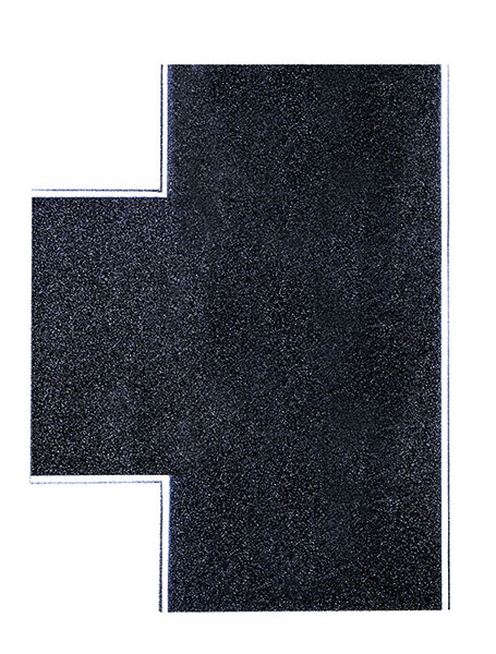 Vollmer 48263 Straßenplatte Asphalt aus Steinkunst,90°-Einmündung, H0 1:87
