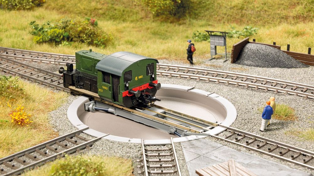 Auhagen 11480 Drehscheibe 3-Leiter-System 1:87 Spur H0 Bausatz NEU