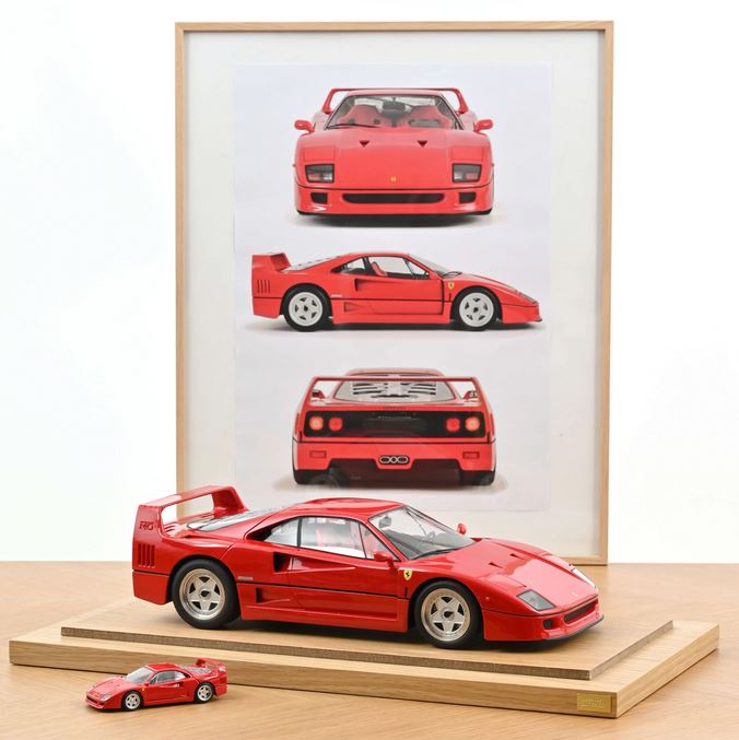 Norev 127902 Ferrari F40 1987 Red 1:12 (Reprod 2026)