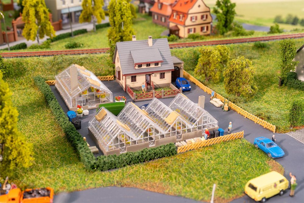 Faller 239010 Aktions-Set Dorf 1:160 Spur N Bausatz Neu OVP