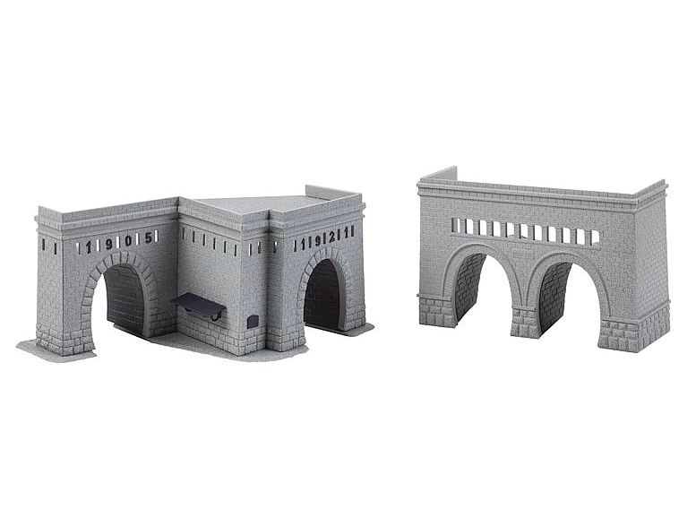 Faller 222500 Tunnelportale Simplon Nord und Süd 1:160 Spur N Neu OVP