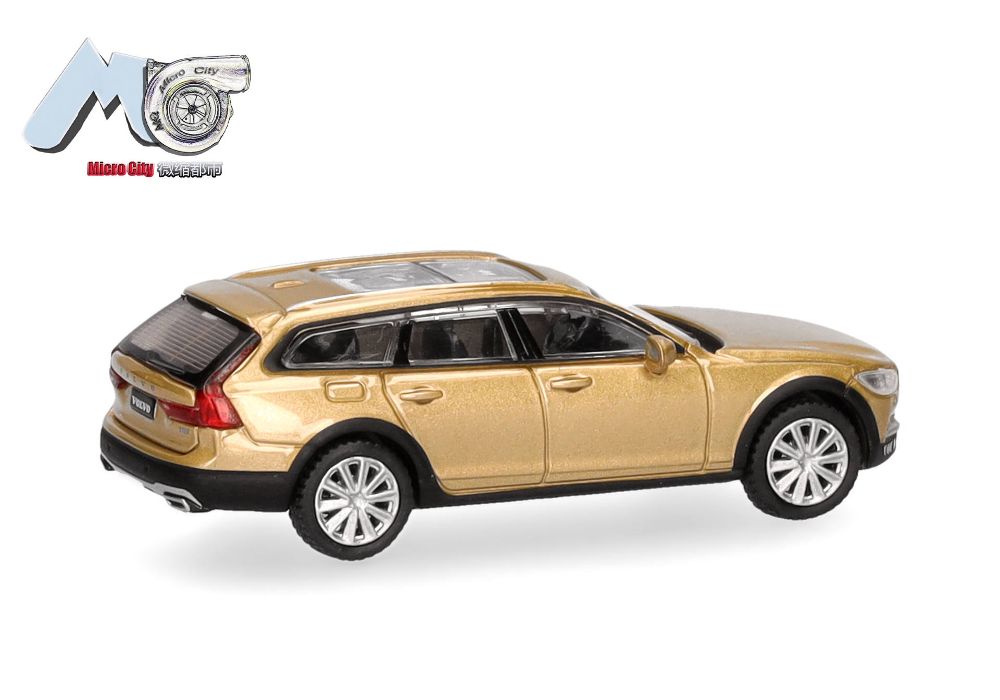 Herpa 87MC000021 MicroCity: Volvo V90 gold (ab 2017) 1:87 Spur H0 NEU