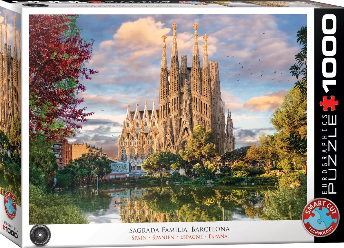 EUROGRAPHICS 6000-6166 Sagrada Familia, Barcelona 1000 Teile Puzzle NEU OVP
