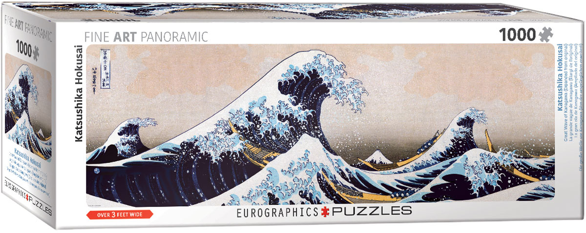 EUROGRAPHICS 6010-5487 Die große Welle von Kanagawa 1000 Teile Puzzle