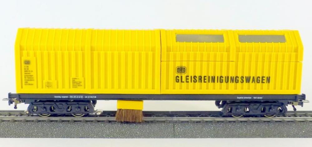 Lux-Modellbau 8831 H0-Gleisstaubsaugerwagen DC System 2L= Gleichstrom