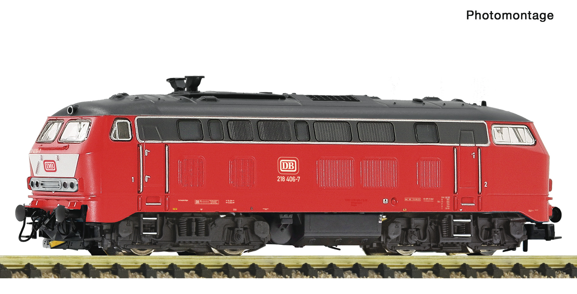 Fleischmann 7360034 Diesellokomotive 218 406-7