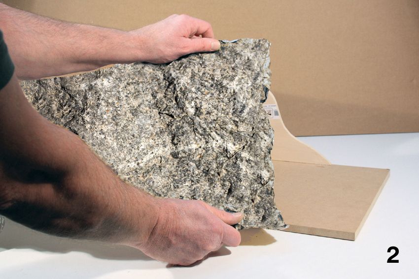 Heki 3515 Knitterfelsfolie Granitgestein 60x40 cm NEU OVP