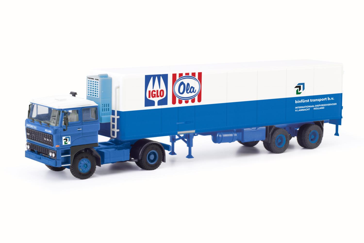 Herpa 87MBS026321 DAF 2800 KüKoSZ Binfürst/IGLO