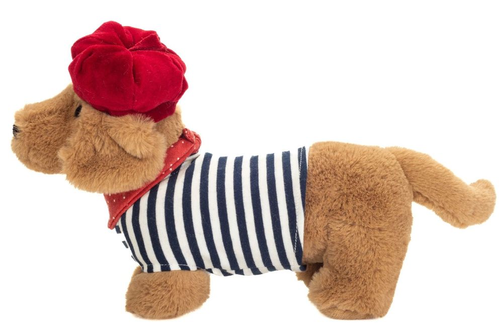 Teddy Hermann 939832 Dackel Claude 26 cm Stoff/Plüsch/Kuscheltier NEU