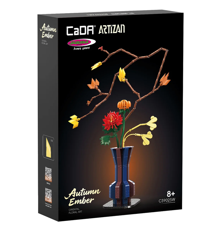 CaDA C59025W Blumenstrauß Herbst 1:1 Bausatz NEU OVP Bricks