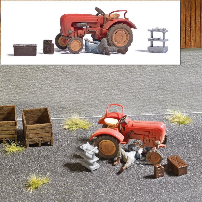 Busch 7937 Action-Set: Traktorreparatur
