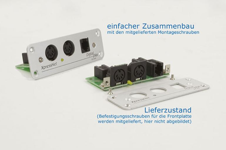 Lenz 80152 LA152 Adapter inkl. Frontplatte Neu OVP