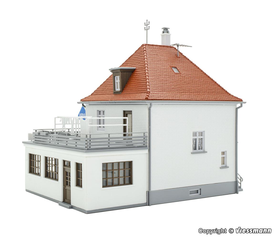 Kibri 38202 Wohnhaus mit Werkstatt 1:87 Spur H0 Bausatz Neu