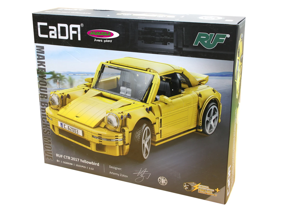 CaDA C62003W RUF CTR 2017 Yellowbird 1:12 gelb Bricks