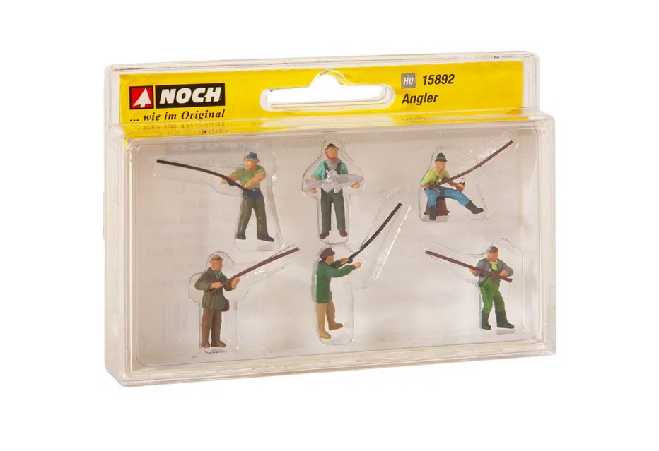 Noch 15892 Angler 1:87 Spur H0 NEU OVP Figuren