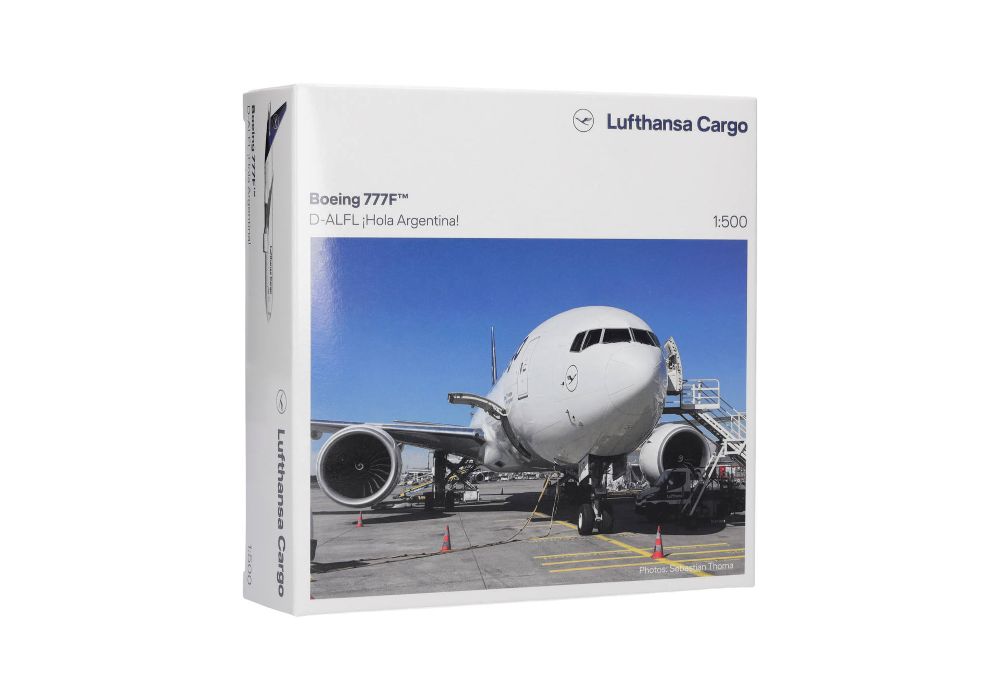 Herpa 533188-002 Lufthansa Cargo Boeing 777F – D-ALFL 1:500 Neu OVP