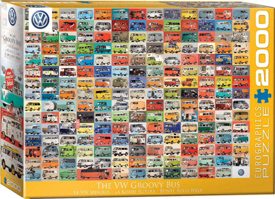 EUROGRAPHICS 8220-0783 VW Bulli Collage 2000 Teile Puzzle