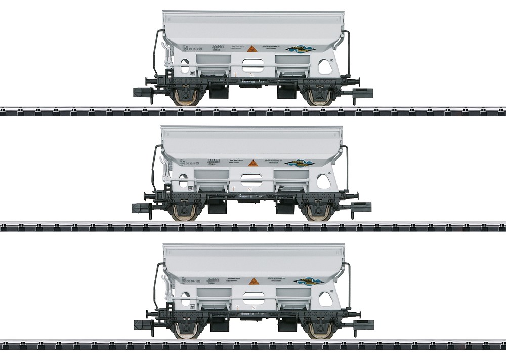 Trix 15511 Güterwagen-Set "Seitenentladewagen" - Spur N - Neu