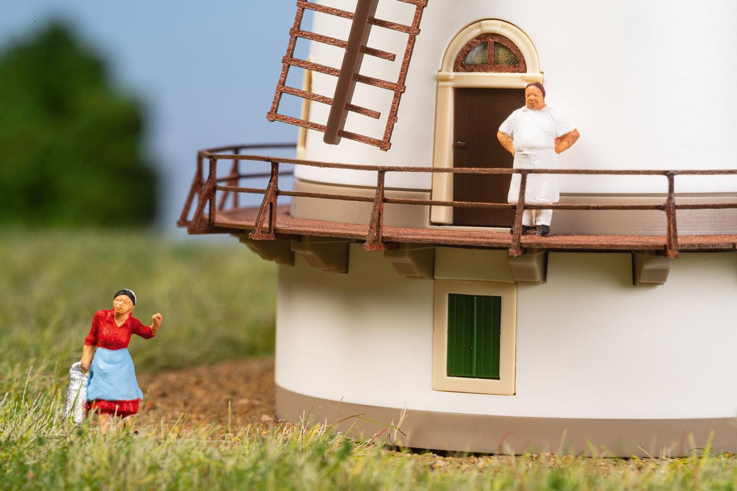 Auhagen 14490 Windmühle Gohlis 1:160 Spur N Bausatz Neu OVP