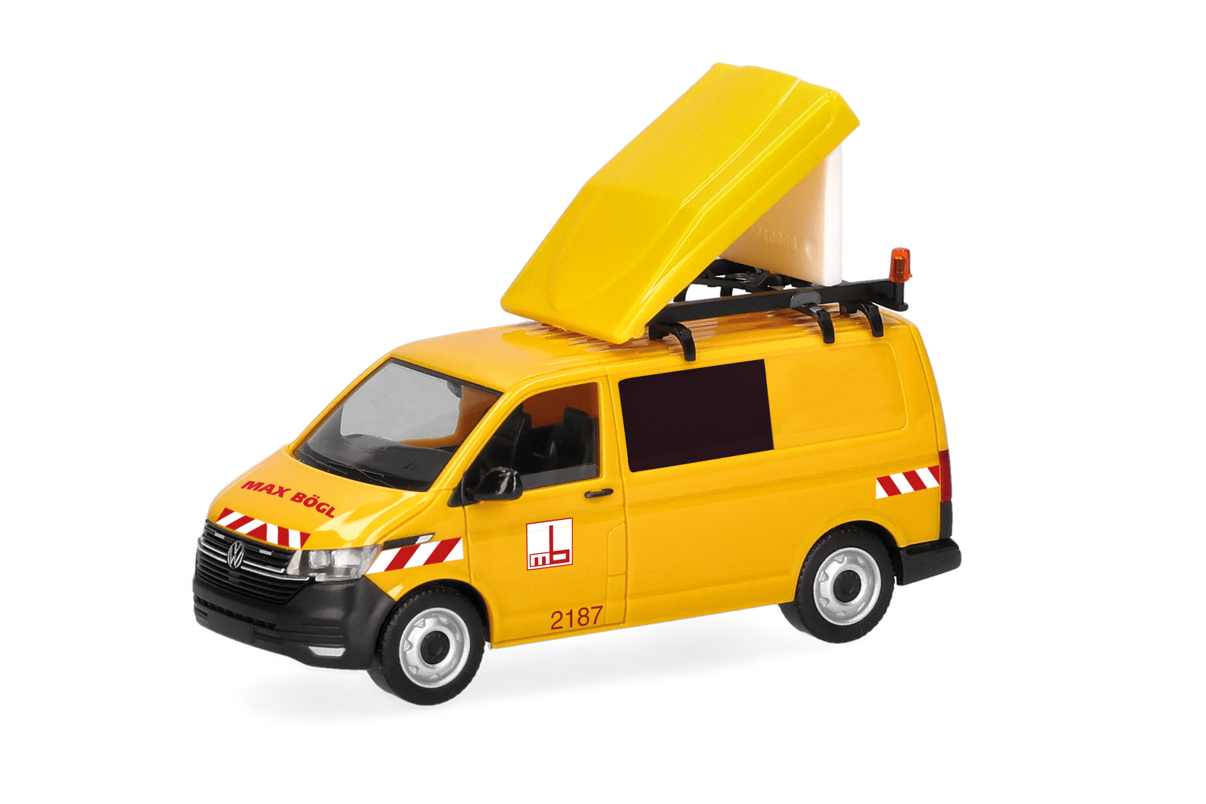 Herpa 099837 VW T6.1 Halbbus BF3 Max Bögl