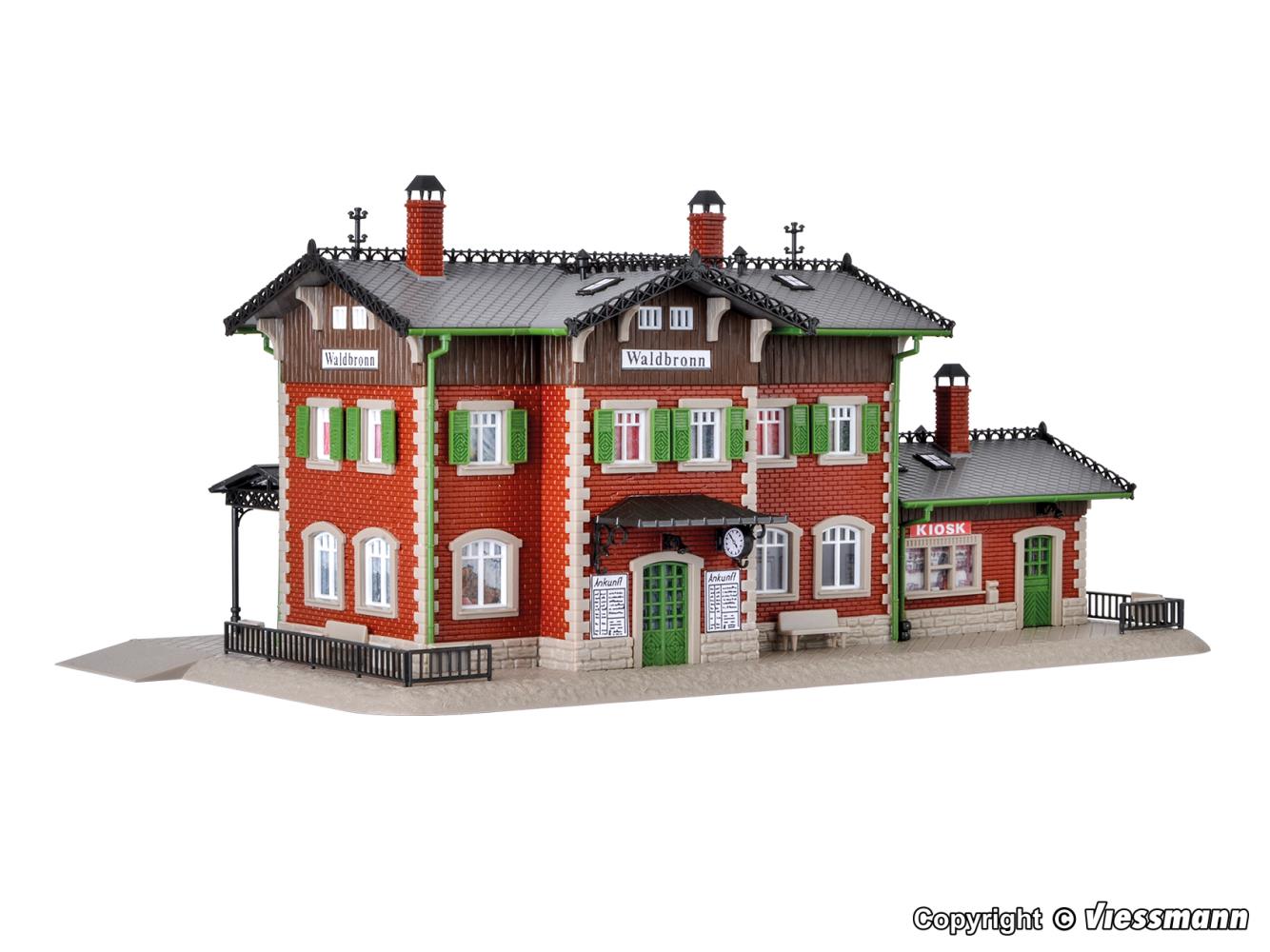 Vollmer 43505 Bahnhof Waldbronn 1:87 Spur H0 Bausatz Neu OVP