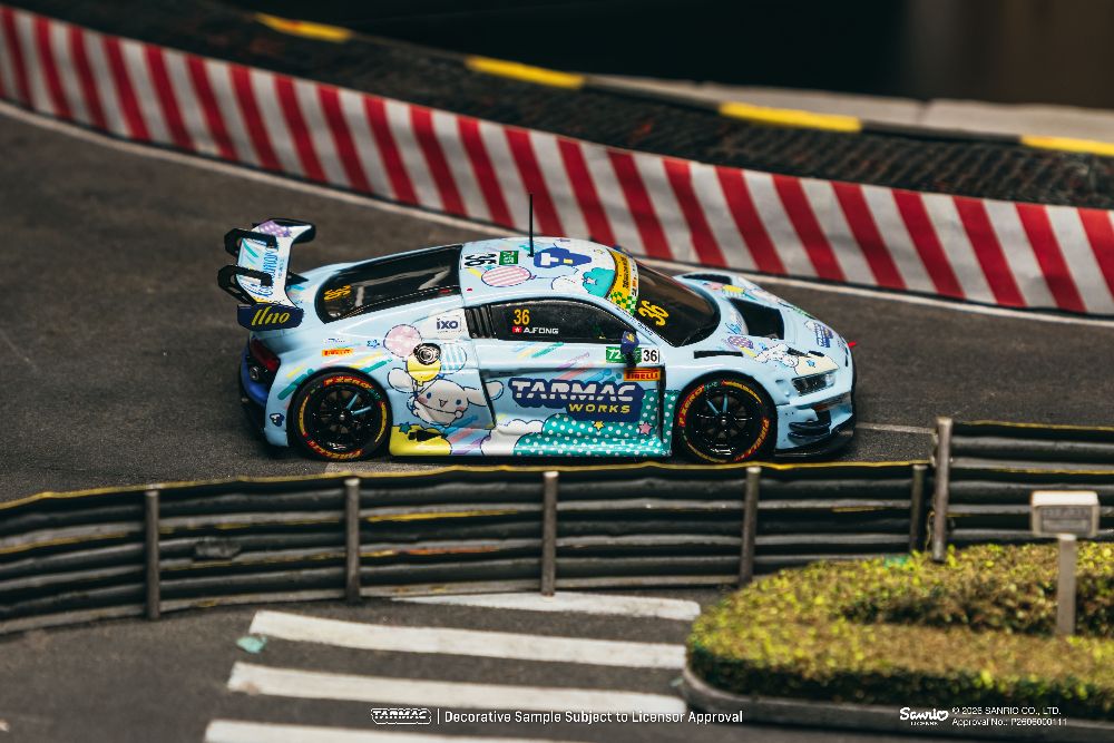 Tarmac Works T43-027-25MGP36 1:43 AUDI R8 LMS GT3 EVO II MACAU GT CUP 2025