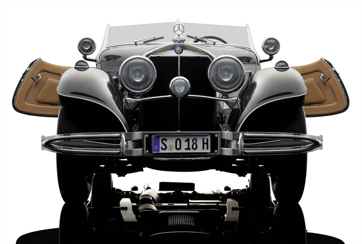 Bauer S018H Mercedes-Benz 500 K Spezial Roadster 1934 1:12 Neu