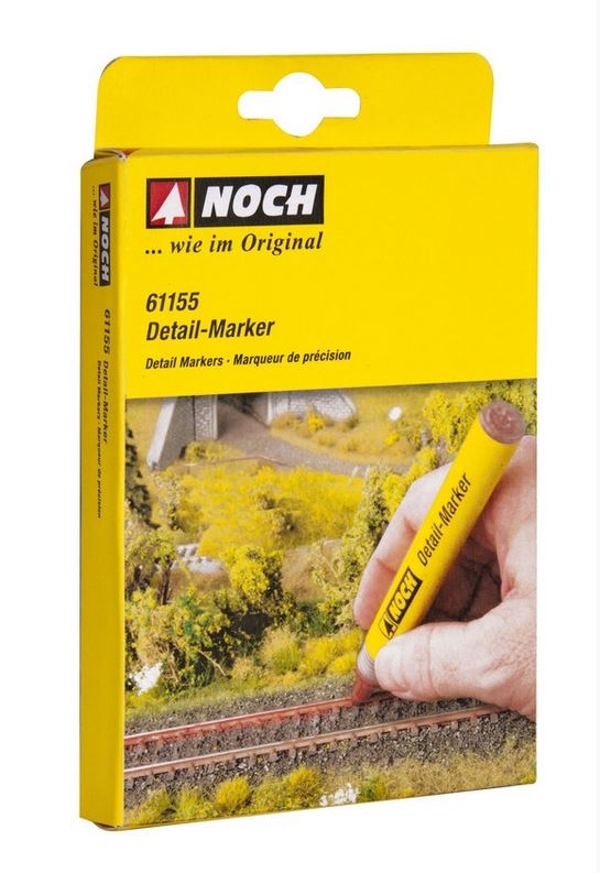 Noch 61155 Detail-Marker (6 Stück) (Modellbau) - Neu - OVP - H0 1:87