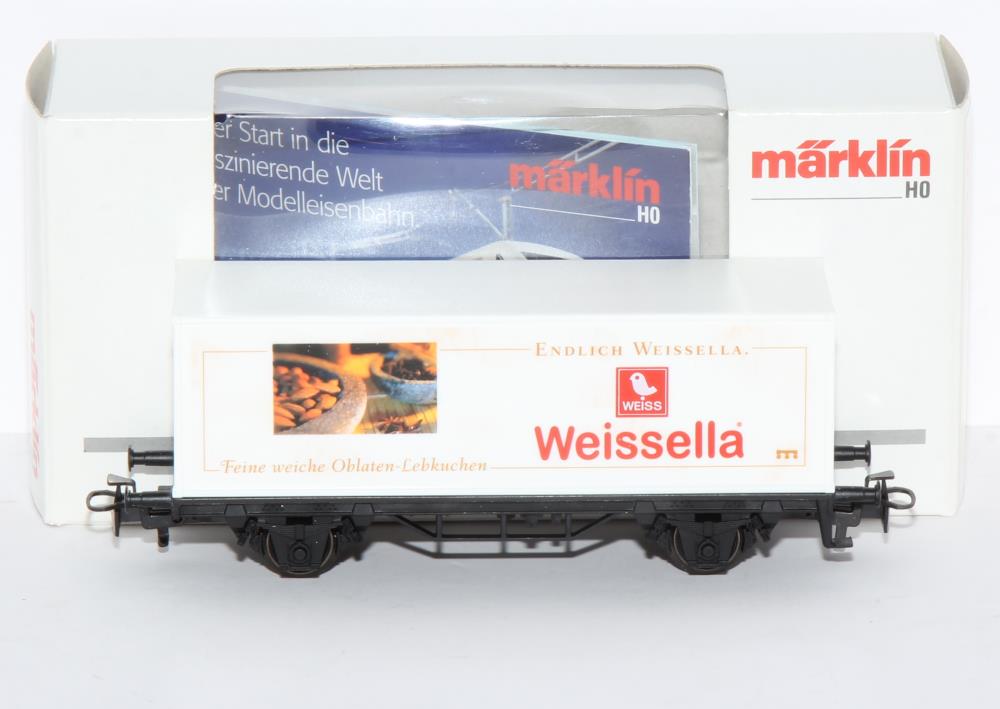 Märklin 4482.101 Werbewagen Weissella - Spur H0 - weiß - OVP
