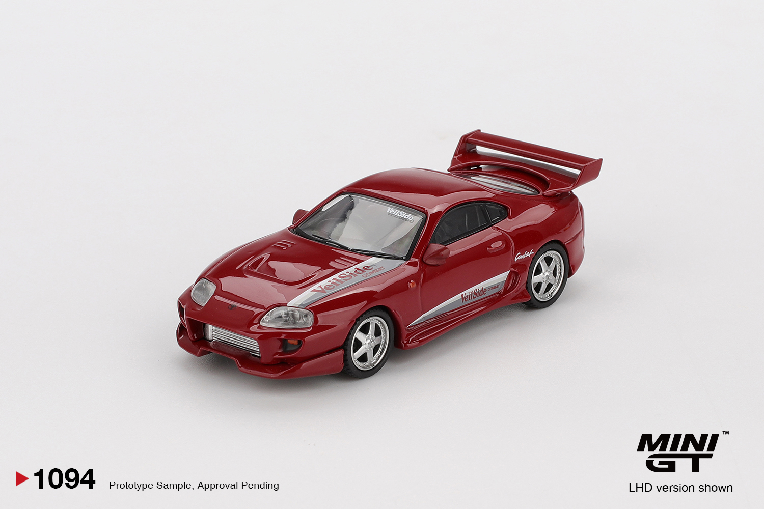 Mini GT MGT01094-L 1:64 TOYOTA SUPRA MK4 (A80) VEILSIDE COMBAT V-I RED 1994