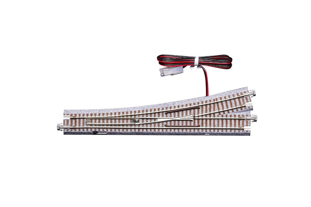 Kato 20-214 Elektrische Weiche, links, R718 mm, 15° Spur N